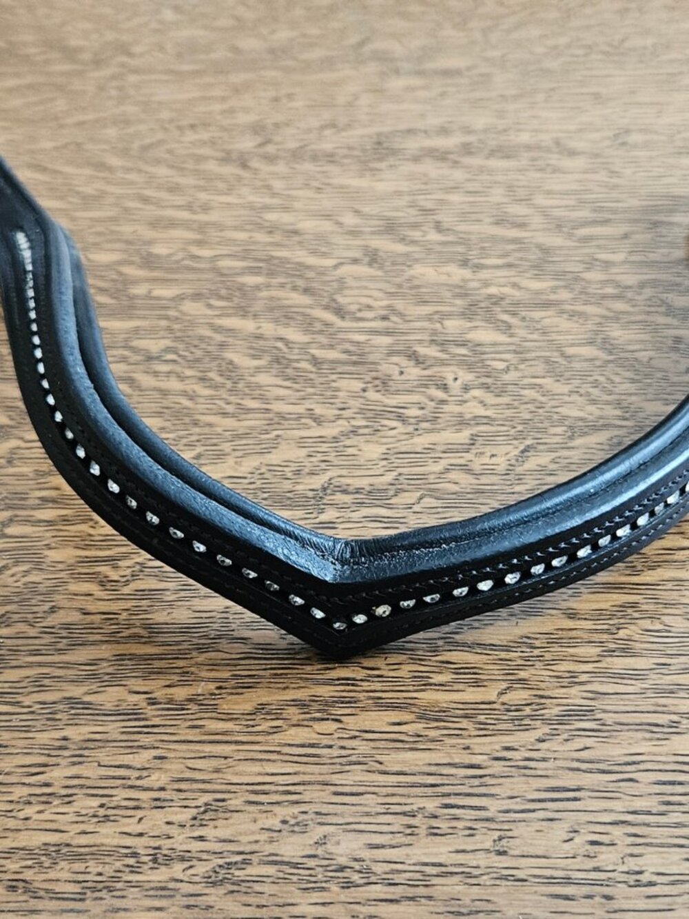 KL Select Pirouette Crystal Browband | Black | 16" | EUC